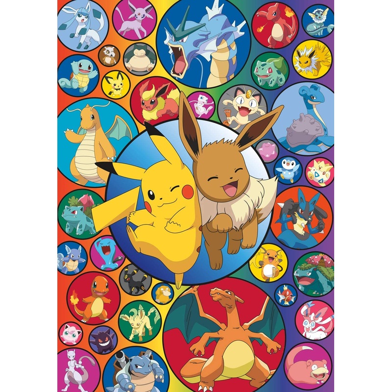 Buffalo Games – Pokemon Bubble – 500 Piece Jigsaw Puzzle