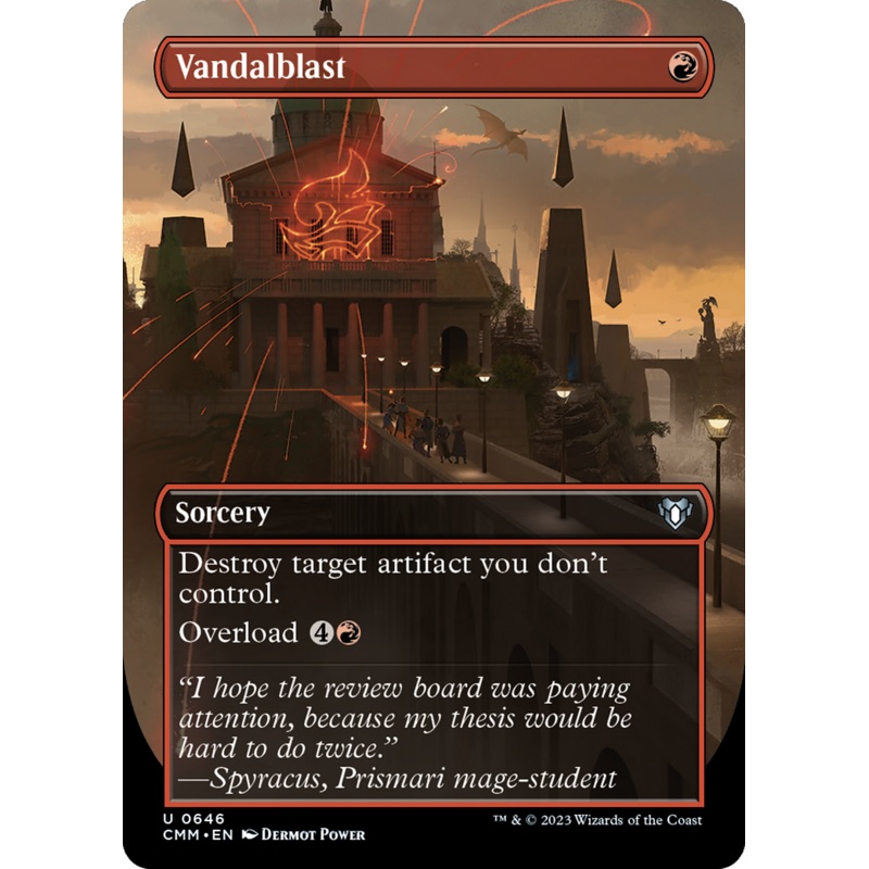 Vandalblast (CMM-646) – Commander Masters (Borderless) [Uncommon]