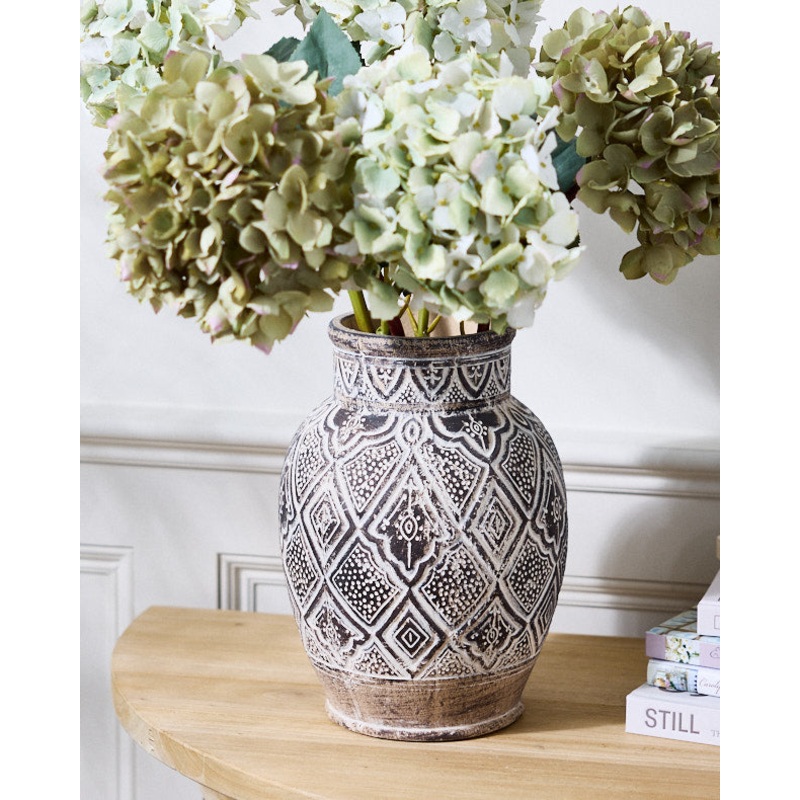 Zellij Moroccan Style Urn Vase
