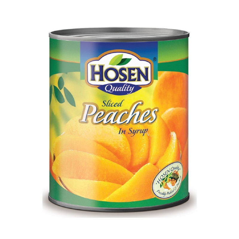 HOSEN PEACHES SLICES 820GM|UNIT