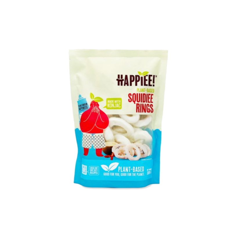 HAPPIEE PLANT BASED SQUIDIEE RINGS 300GM