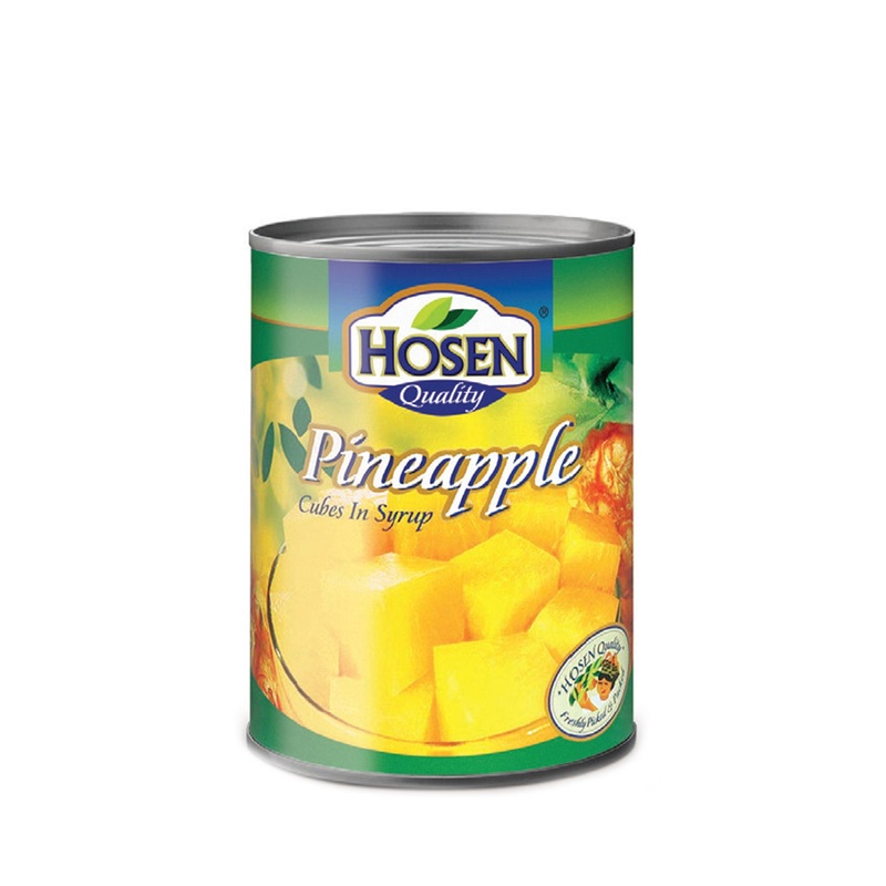 HOSEN PINEAPPLE CUBES 565GM|UNIT