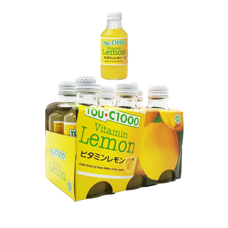 YOU.C1000 LEMON DRINK 6*140ML|PKT