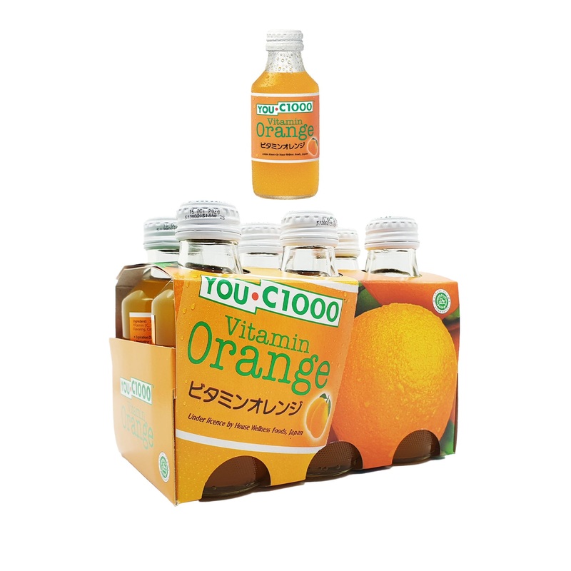 YOU.C1000 ORANGE DRINK 6X140ML
