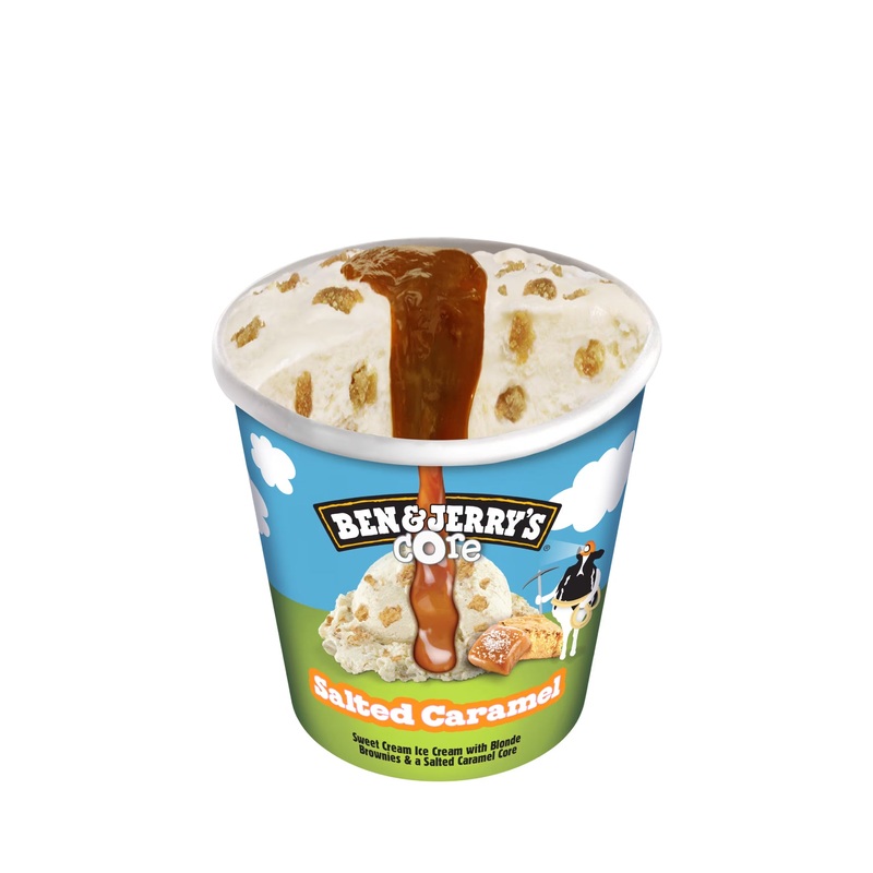 BEN & JERRY’S CORE SALTED CARAMEL 473ML