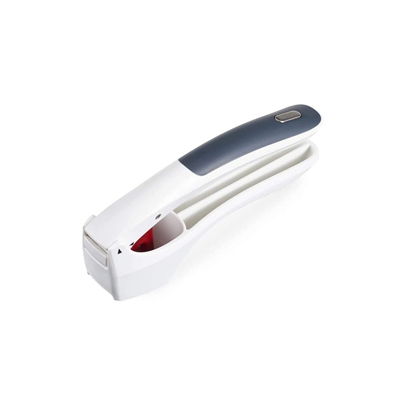 Zylilss Easy Clean Garlic Press – White