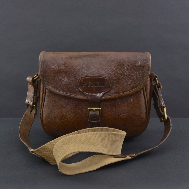 100 Size Leather Cartridge Bag