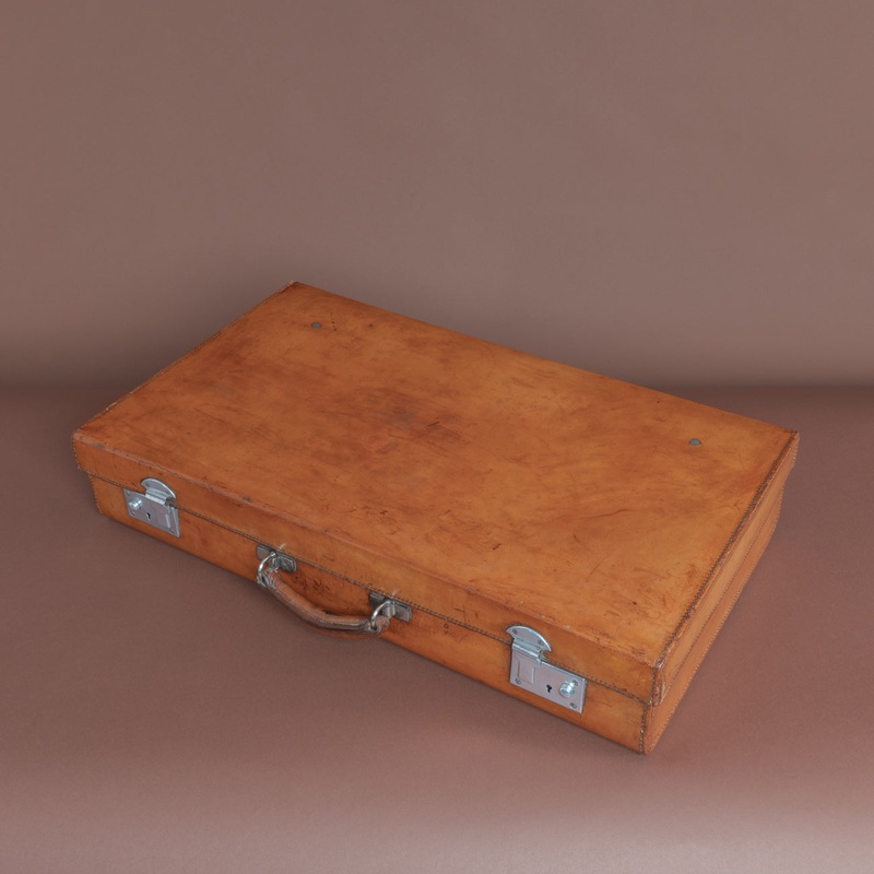 English Leather Suitcase