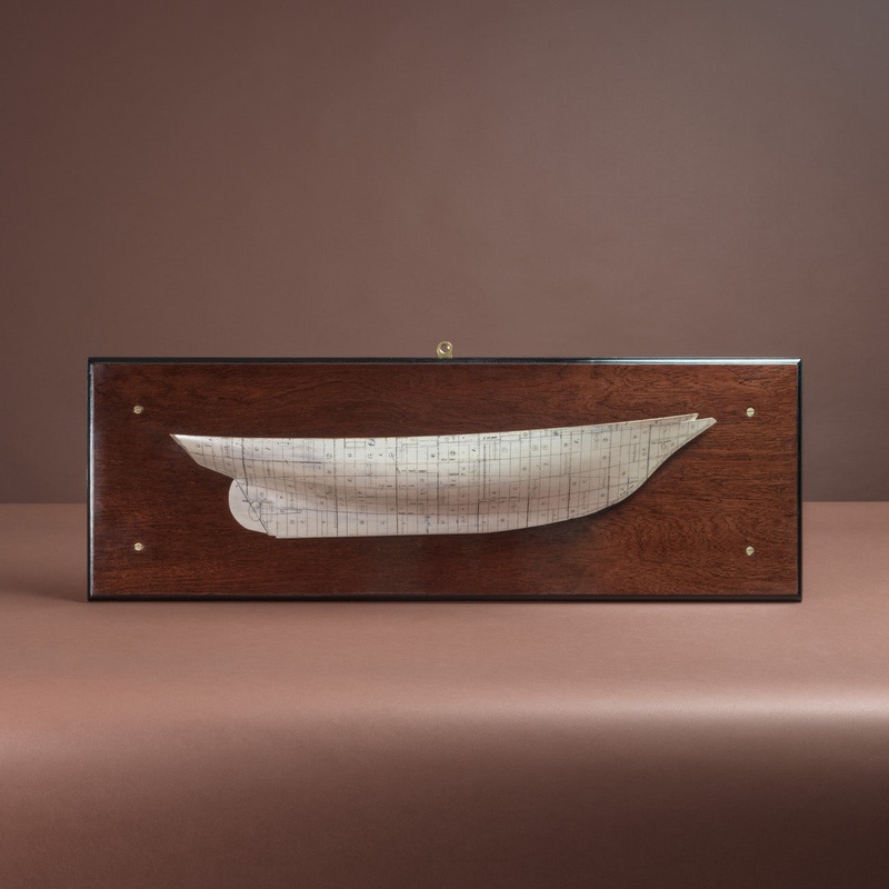 ‘Eryx’ Schooner Half Hull Model