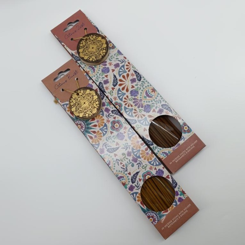 Citrus Incense w/ Holder Sets|Citrus Burst|Citrus Zest