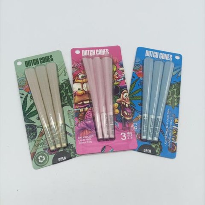 DUTCH Kingsized Cones|Pink|Blue