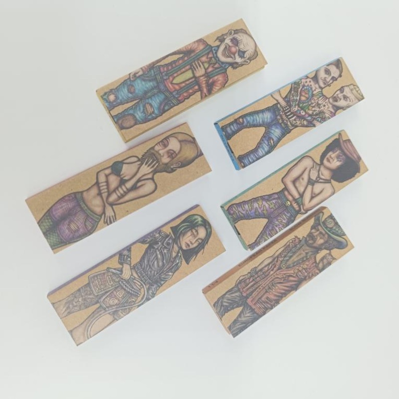 LION ROLLING CIRCUS Unbleached 1+1/4 Rolling Papers