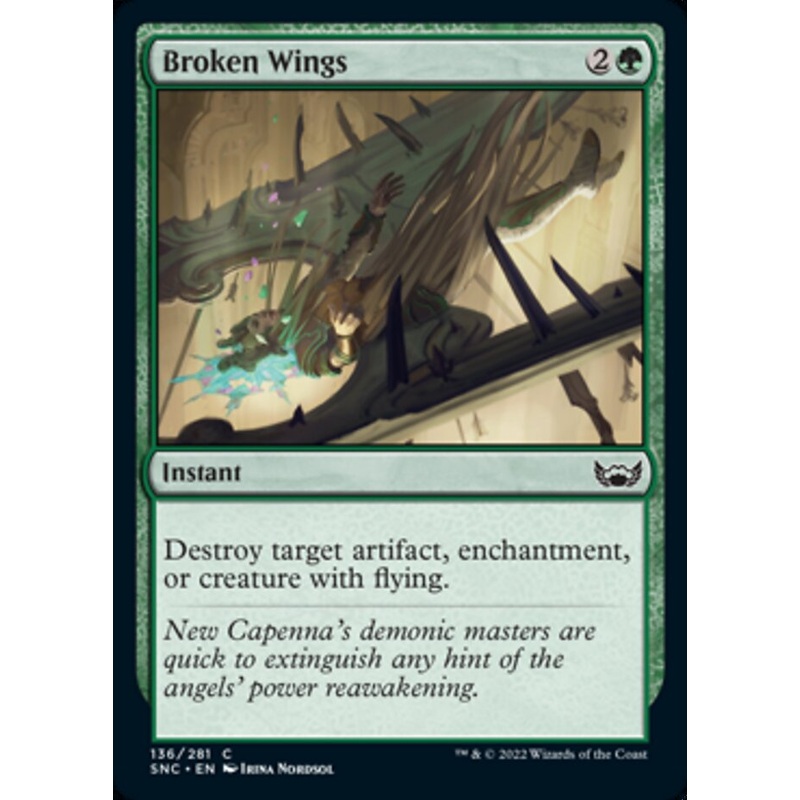 Broken Wings (SNC-136) – Streets of New Capenna [Common]
