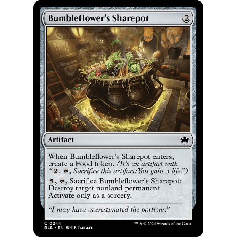 Bumbleflower’s Sharepot (BLB-244) – Bloomburrow Foil [Common]