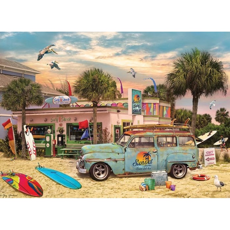 Cobble Hill – Surf Shack Jigsaw Puzzle (1000 Pieces)