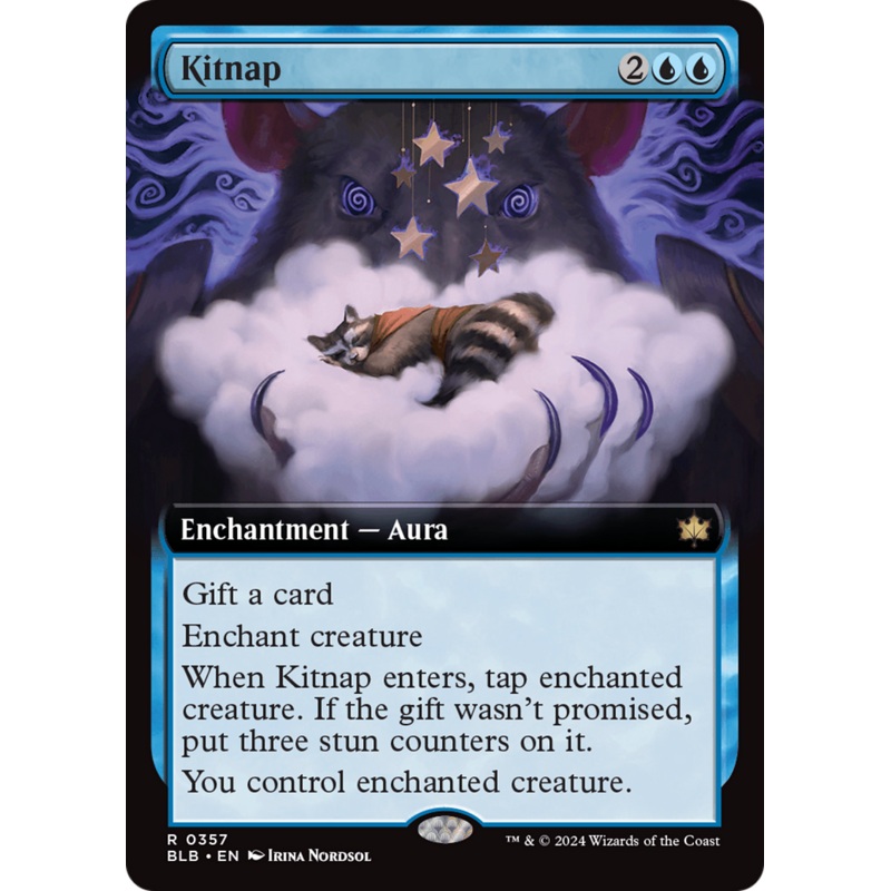 Kitnap (BLB-357) – Bloomburrow: (Extended Art) Foil [Rare]