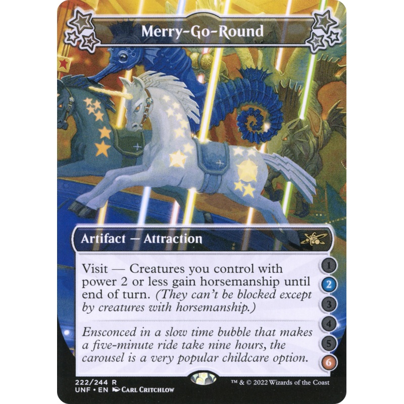 Merry-Go-Round (UNF-222A) – Unfinity Foil [Rare]