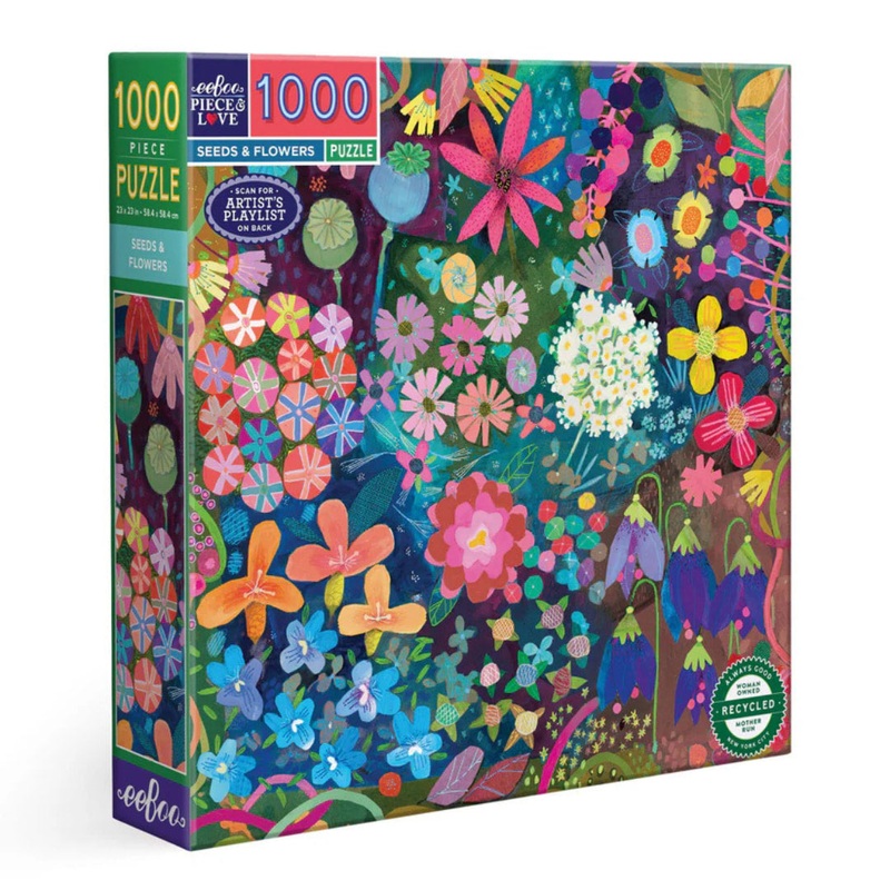 Seeds & Flowers 1000 Piece Puzzle