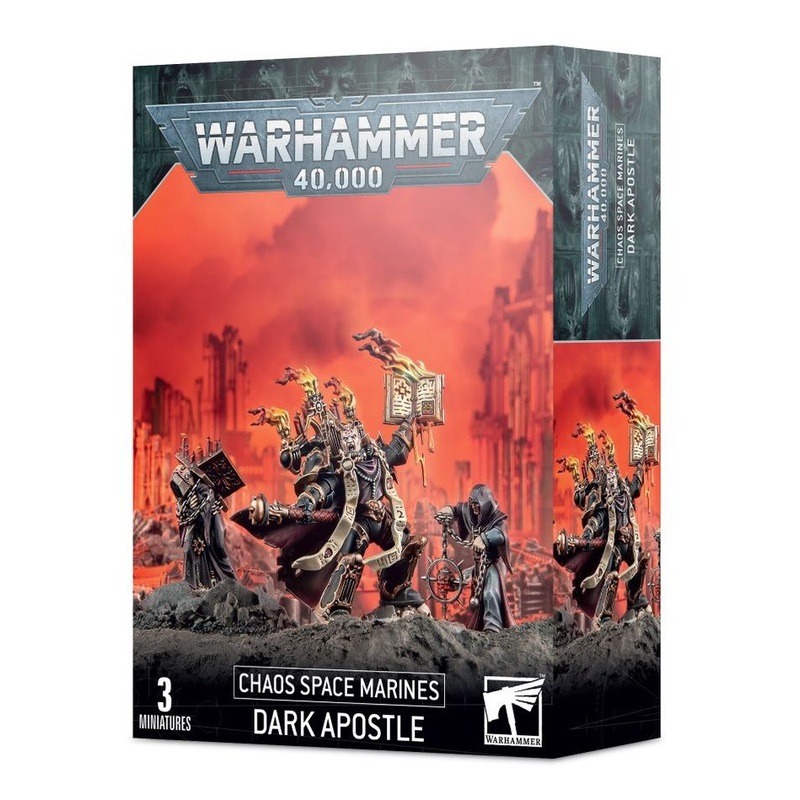 Warhammer 40K Chaos Space Marines: Dark Apostle W40K CSM Dark Apostle