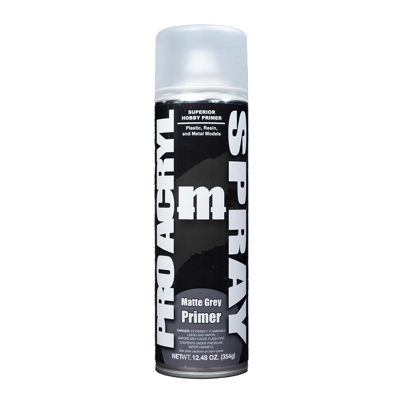 Pro Acryl Spray: Matte Grey Spray Matte Grey