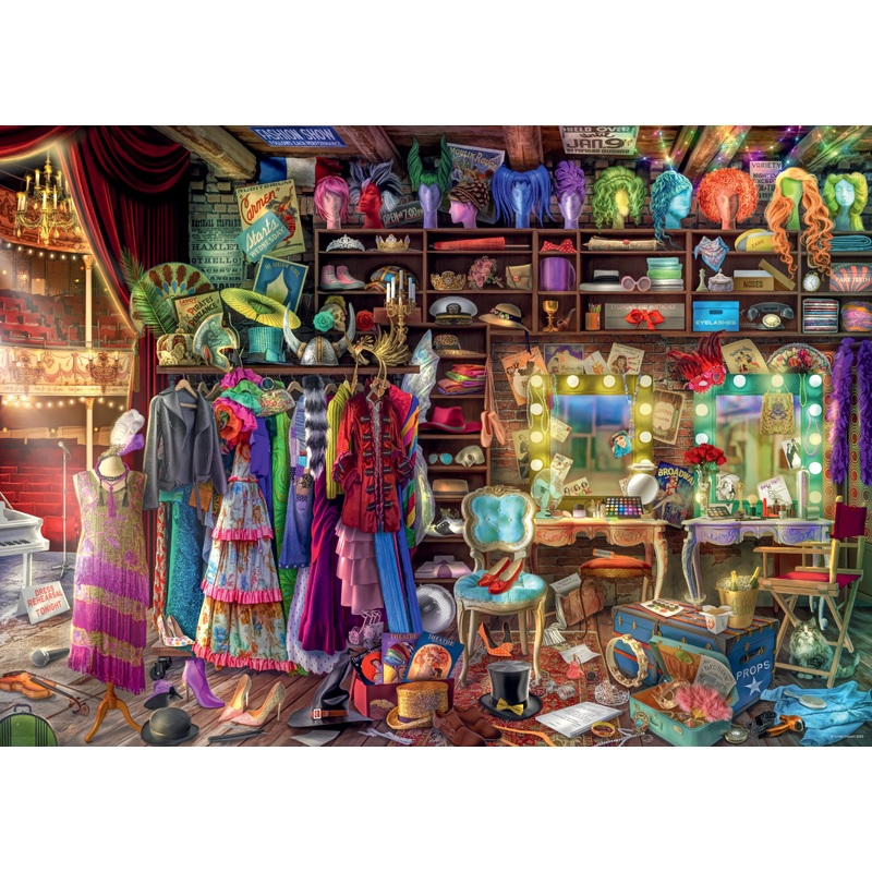 Behind the Scenes by Aimee Stewart  1000 Piece Jigsaw Puzzle (Ravensburger)