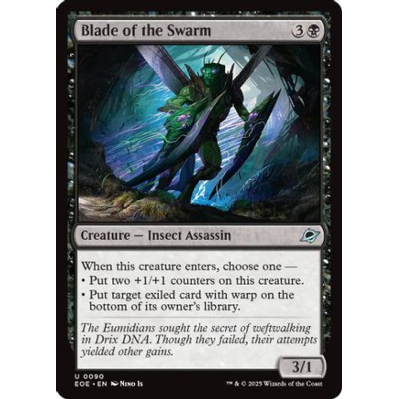 Blade of the Swarm (EOE-090) – Edge of Eternities [Common] Near Mint
