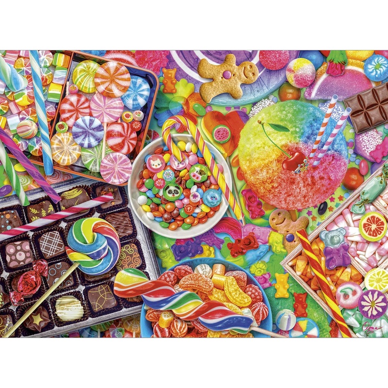 Buffalo Games – Aimee Stewart – Candylicious – 1000 Piece Jigsaw Puzzle
