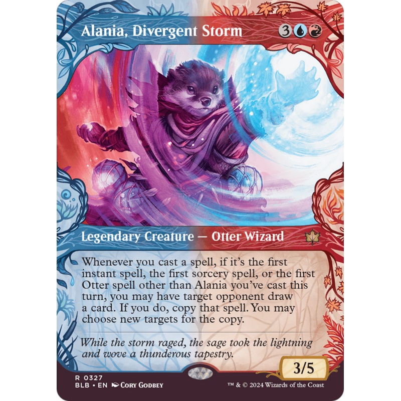Alania, Divergent Storm (BLB-327) – Bloomburrow [Rare]
