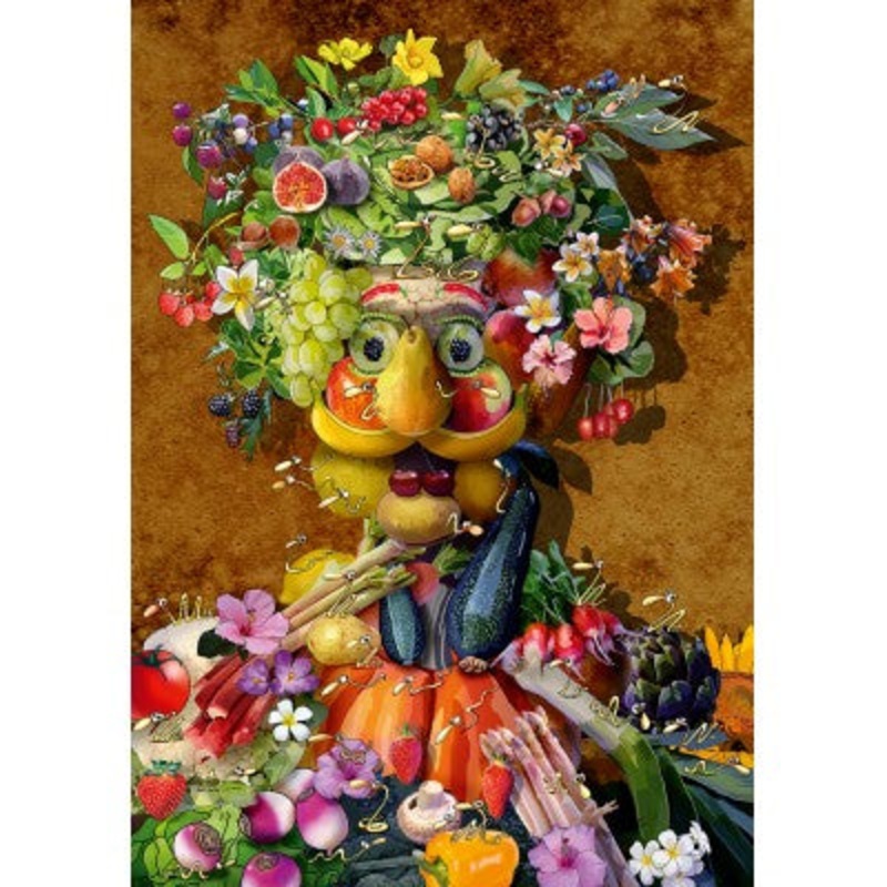 Arcimboldo par Franois Ruyer  1000 Piece Jigsaw Puzzle (Bluebird Puzzle)