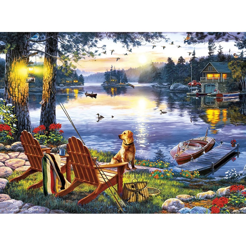 Buffalo Games – Darrell Bush – Twillight’s Calm – 1000 Piece Jigsaw Puzzle