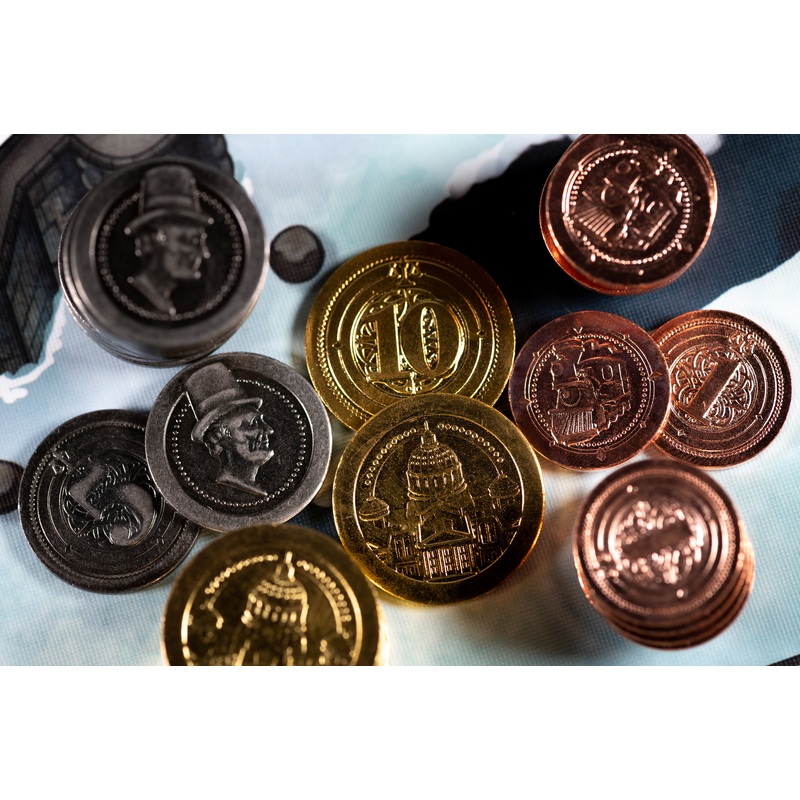 Metal Industrial Coin Set (50ct)