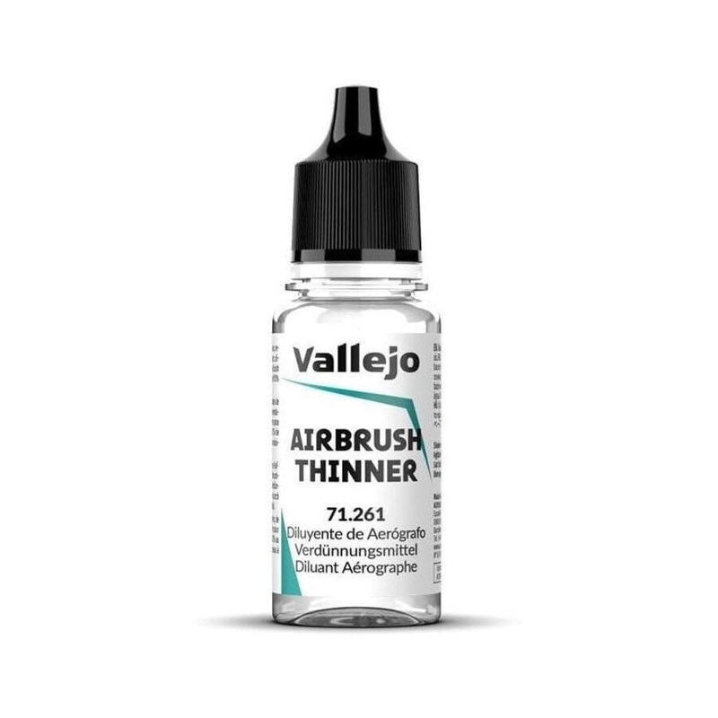 Vallejo Airbrush Thinner 18ml  Acrylic Paint Thinner