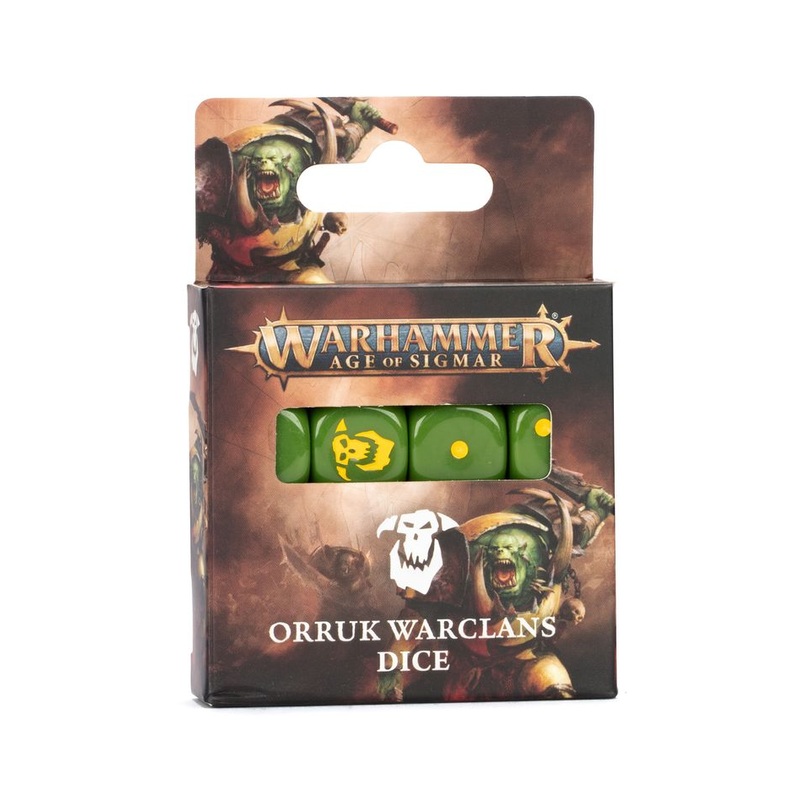 Age of Sigmar Orruk Warclans: Dice Set AoS OWC Dice Set