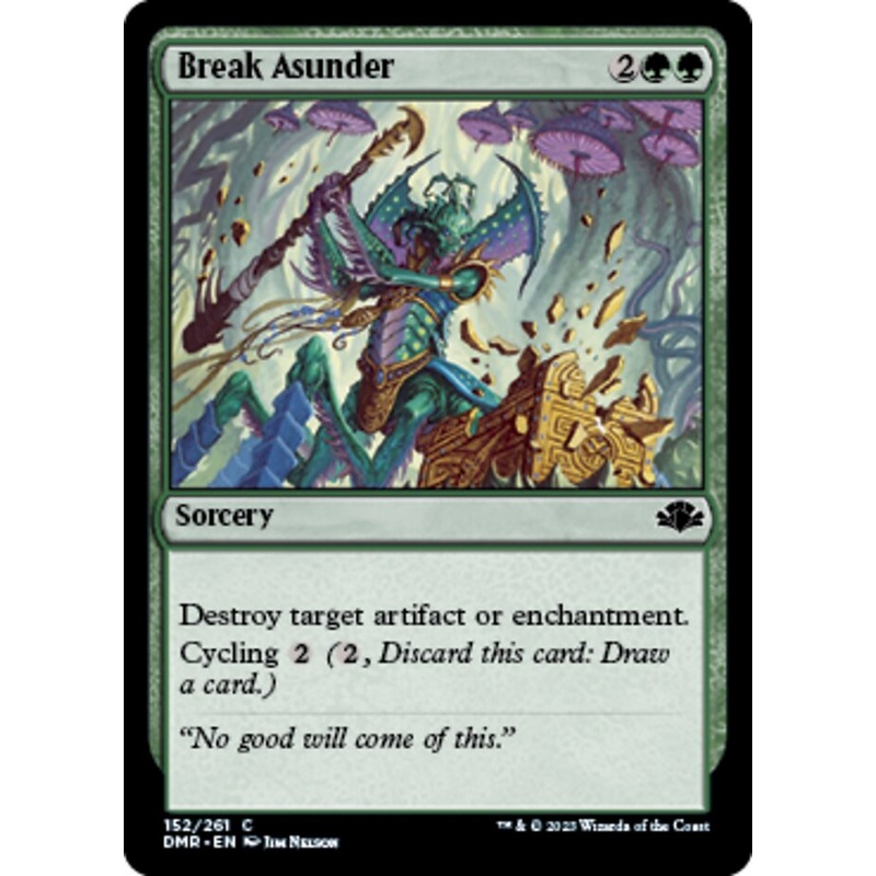 Break Asunder (DMR-152) – Dominaria Remastered [Common]