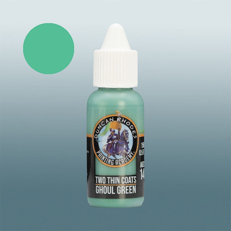 Two Thin Coats: Ghoul Green Ghoul Green
