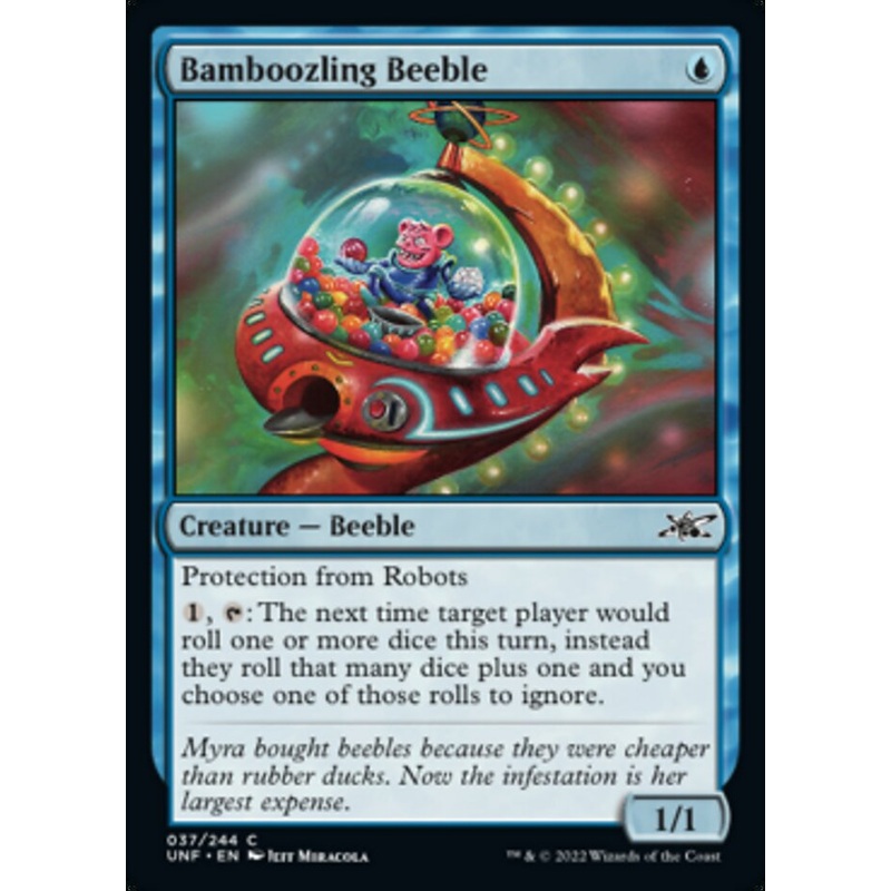 Bamboozling Beeble (UNF-037) – Unfinity [Common]