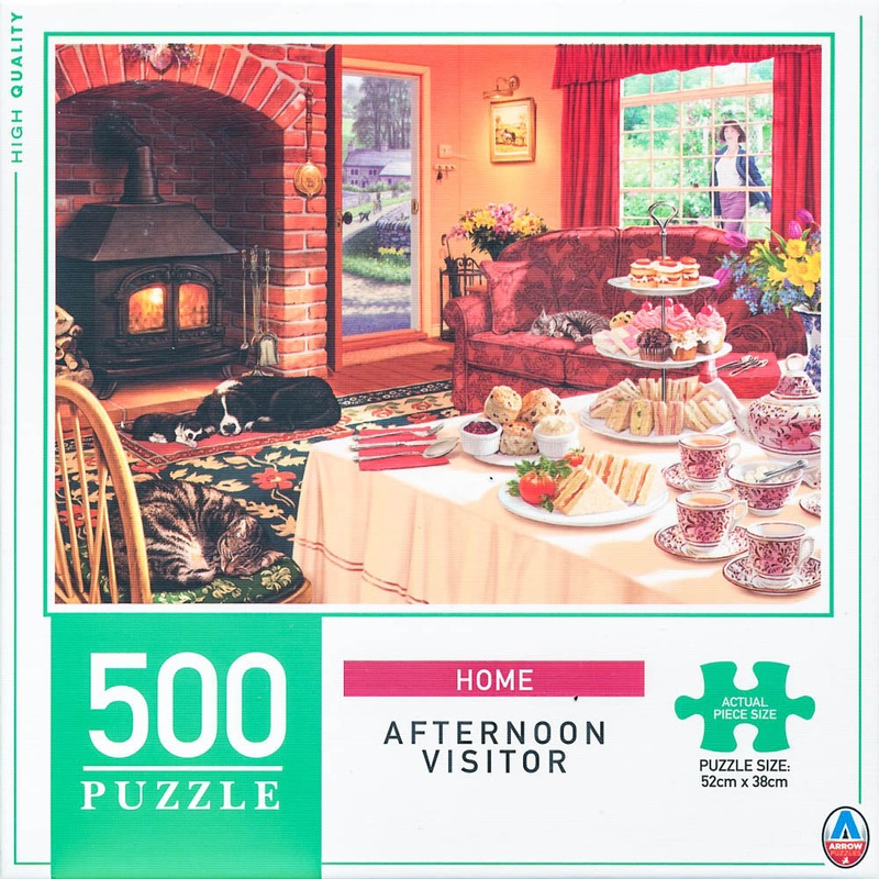 Arrow Puzzles – Home – Afternoon Visitor – 500 Piece Jigsaw Puzzle