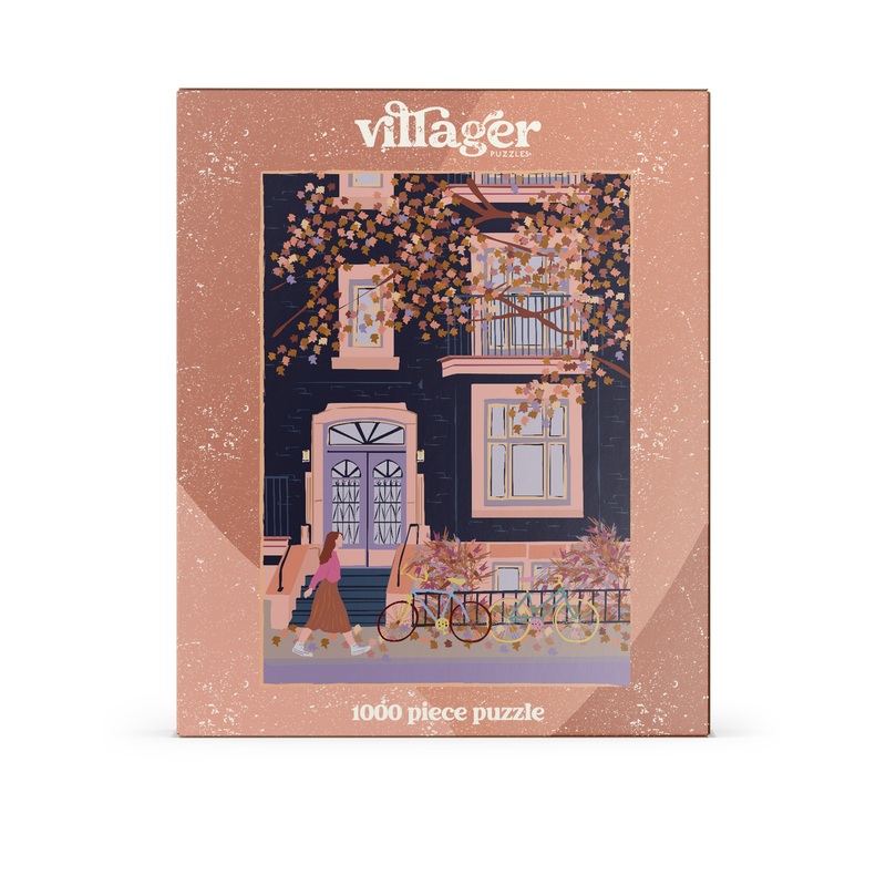 Autumn in Montreal 1000 Piece Jigsaw Puzzle by Villager Puzzles