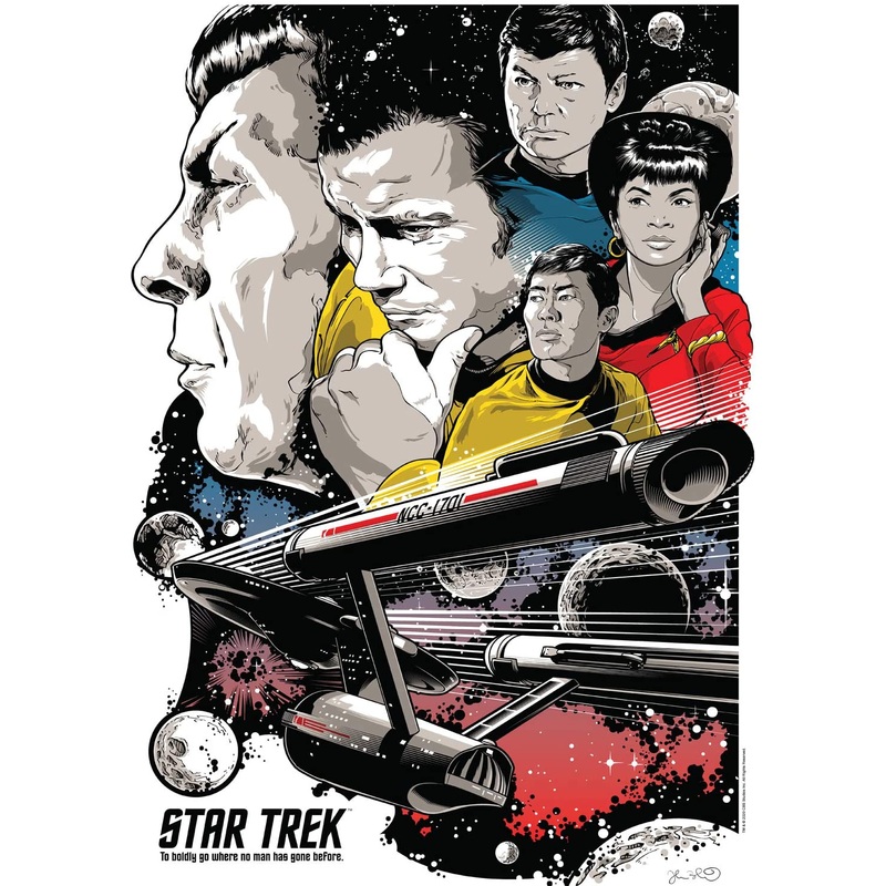 Buffalo Games – Star Trek – To Boldly Go Where No Man Has Gone Before – 500 Piece Jigsaw Puzzle