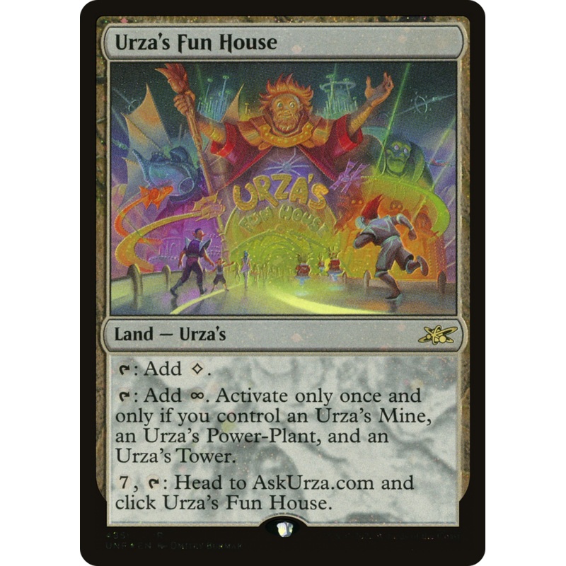 Urza’s Fun House (UNF-485) – Unfinity Galaxy Foil [Rare]