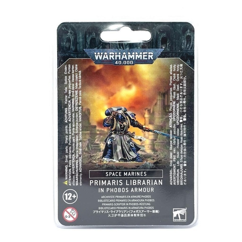 Warhammer 40K Space Marines: Primaris Librarian in Phobos Armor W40K SM Librarian Phobos