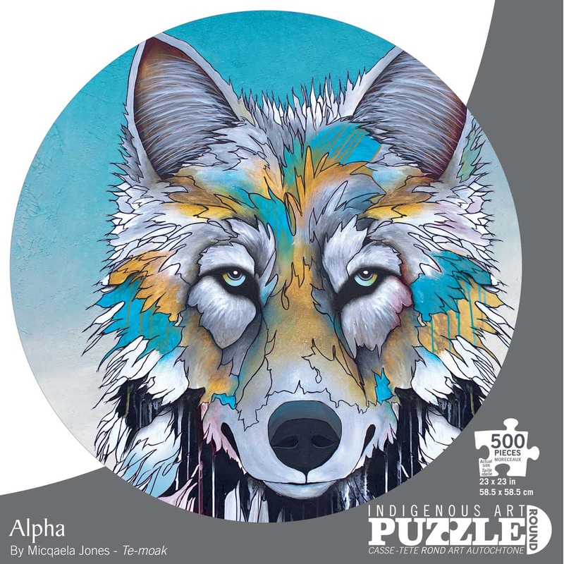 Alpha (Te-Moak Tribe) 500 Piece Jigsaw Puzzle By the Indigenous Collection