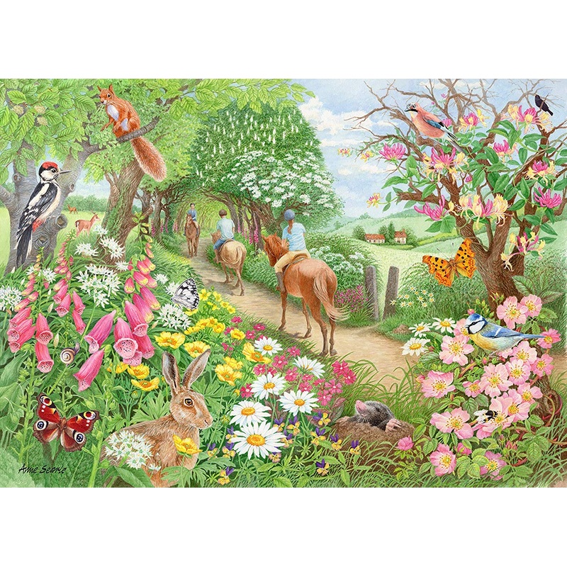 An Afternoon Hack  1000 Piece Jigsaw Puzzle (Falcon De Luxe)