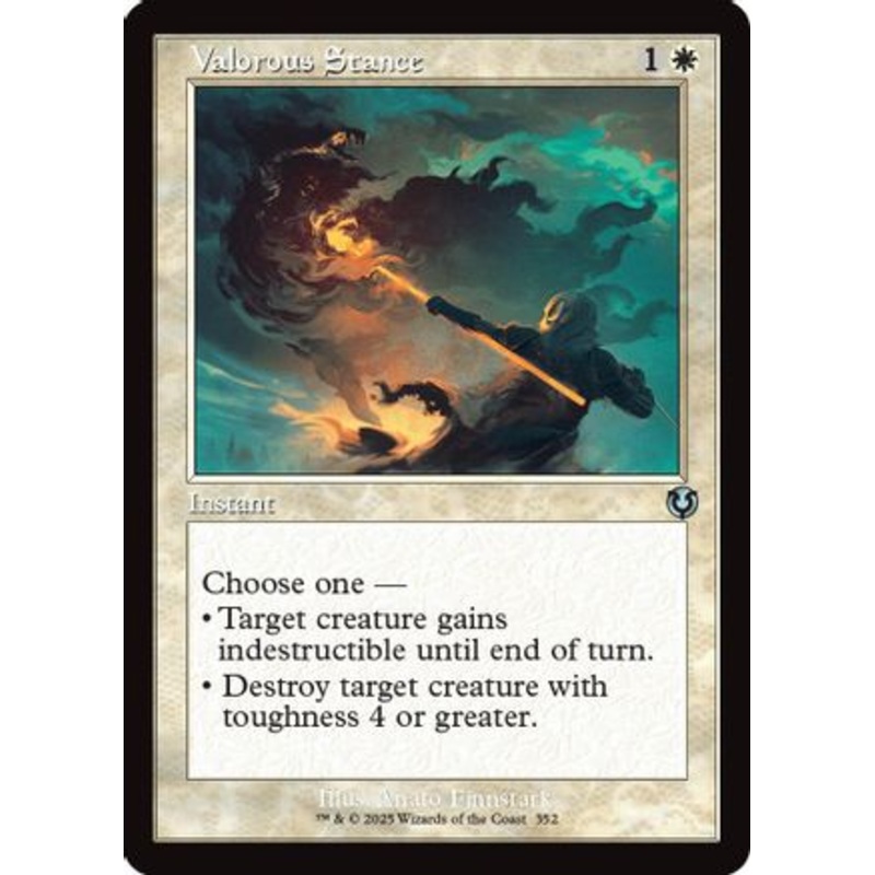 Valorous Stance (Retro Frame) (INR-352) – Innistrad Remastered [Uncommon]