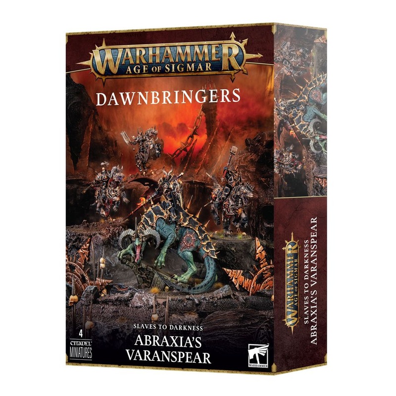 Age of Sigmar Dawnbringers – Slaves to Darkness: Abraxia’s Varanspear AoS SDK Abraxia’s Varanspear