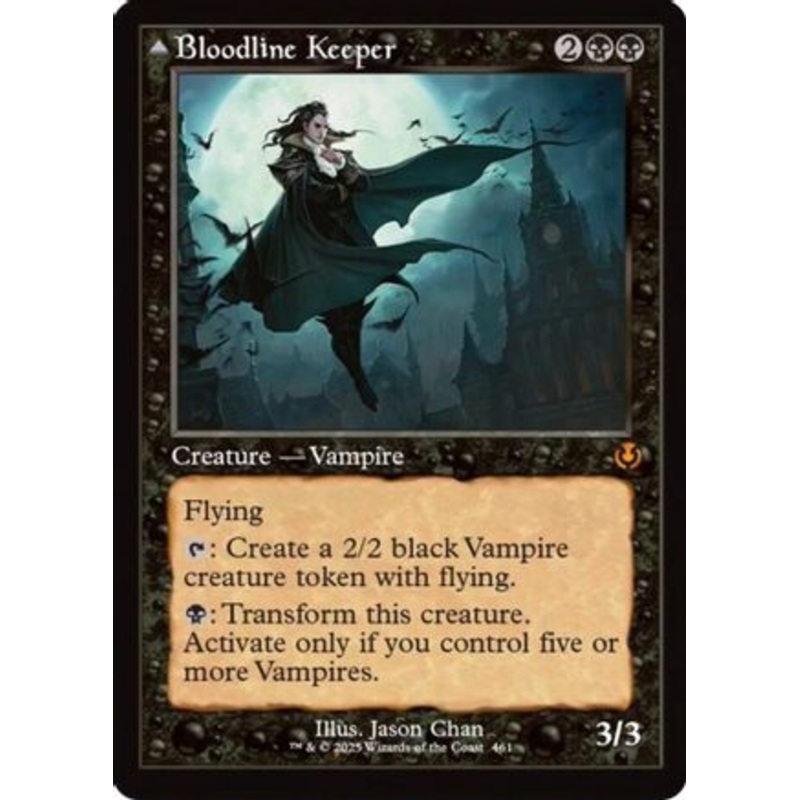 Bloodline Keeper // Lord of Lineage (Retro Frame) (INR-461) – Innistrad Remastered [Mythic]