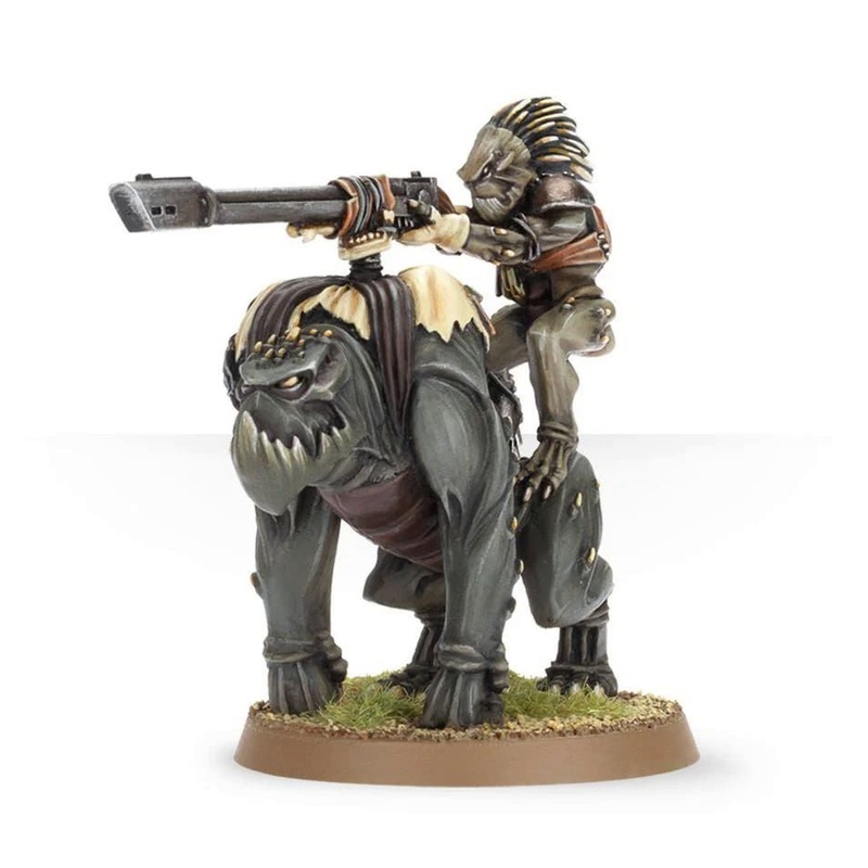 Warhammer 40K Tau Empire: Krootox Rider W40K TAU Krootox Rider