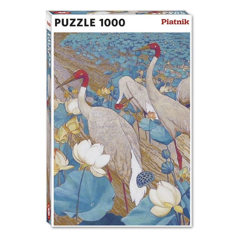 Ying Yang Plumage 1000 Piece Jigsaw Puzzle by Piatnik
