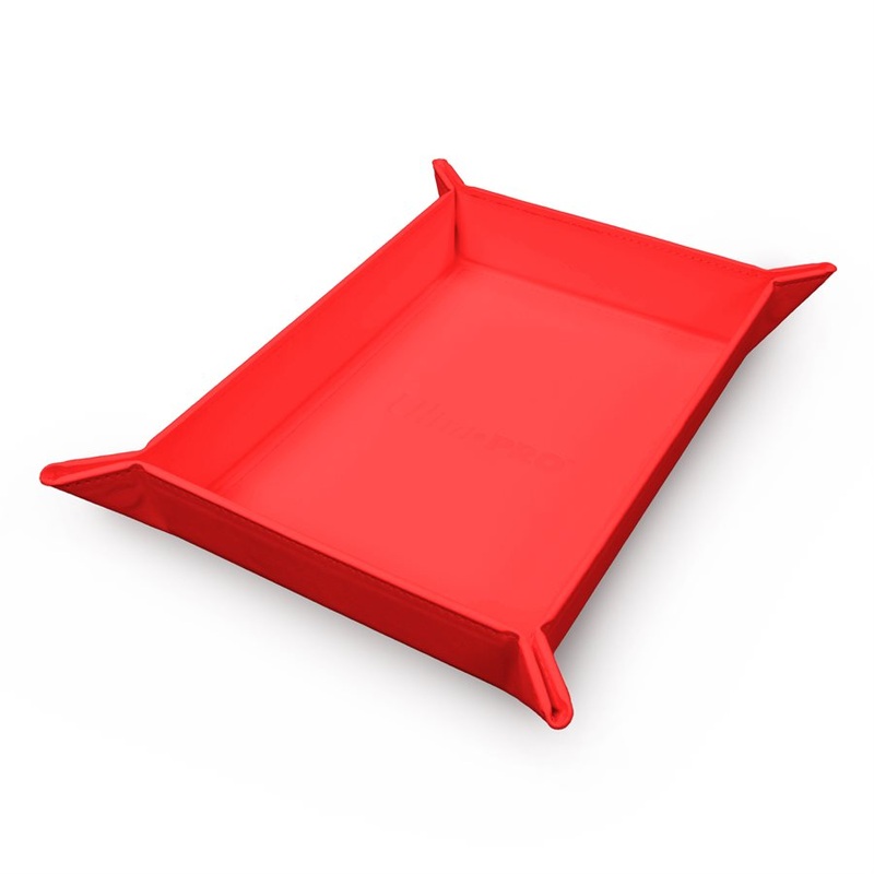 Ultra Pro – Magnetic Folding Dice Tray – Vivid: Red
