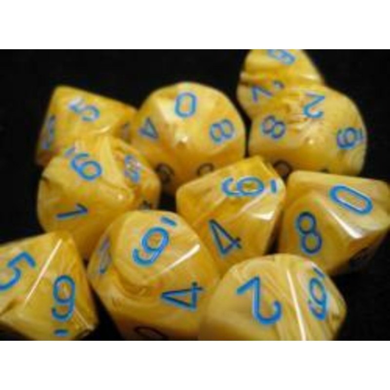 Vortex Poly D10 Yellow/Blue (10)